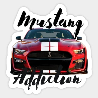 MUSTANG ADDICTION MERCH Sticker